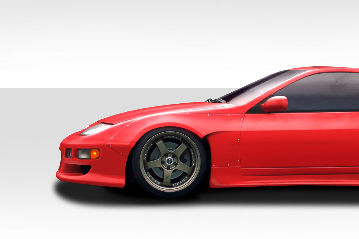 Extreme Dimensions Duraflex PM-Z Body Kit Compatible With 1990-1996 Nissan 300ZX Z32 Coupe - 9 Piece - 112867