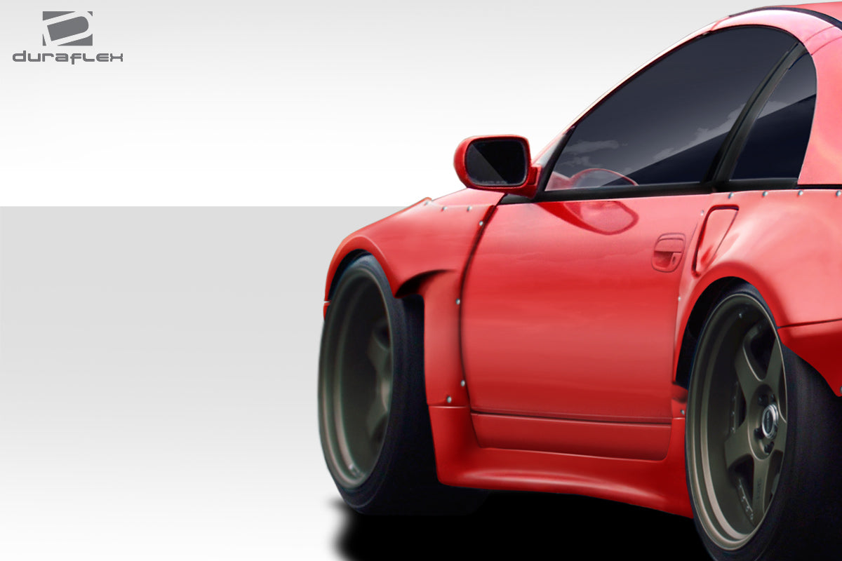 Extreme Dimensions Duraflex PM-Z Front Fenders Flare Compatible With 1990-1996 Nissan 300ZX - 4 Piece - 112865