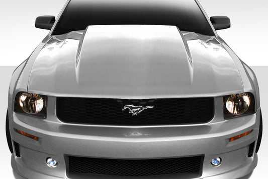 Extreme Dimensions Duraflex Cowl Hood Compatible With 2005-2009 Ford Mustang - 1 Piece - 112870