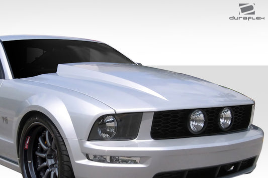 Extreme Dimensions Duraflex Cowl Hood Compatible With 2005-2009 Ford Mustang - 1 Piece - 112870