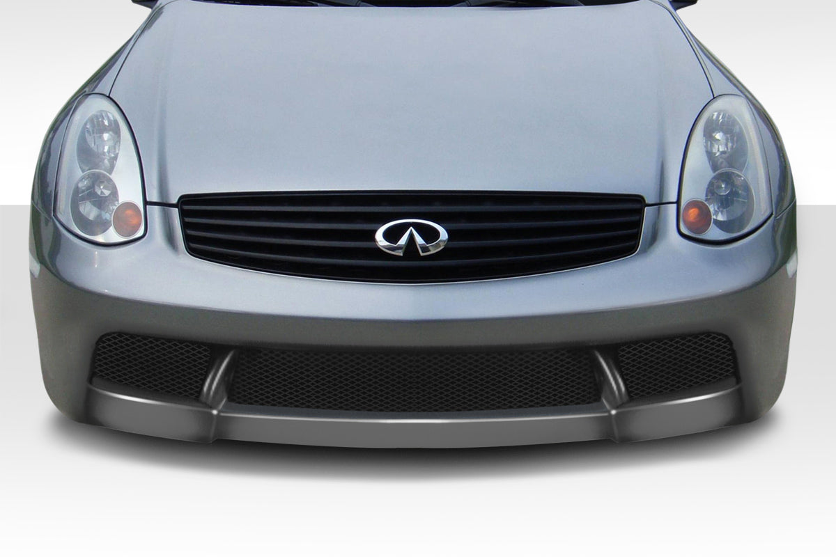 Extreme Dimensions Duraflex D-Spec Front Bumper Cover Compatible With 2003-2007 Infiniti G Coupe - 1 Piece - 112873