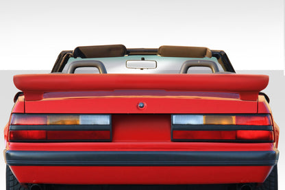 Extreme Dimensions Duraflex Colt Wing Spoiler Compatible With 1979-1993 Ford Mustang Coupe - 1 Piece - 112877