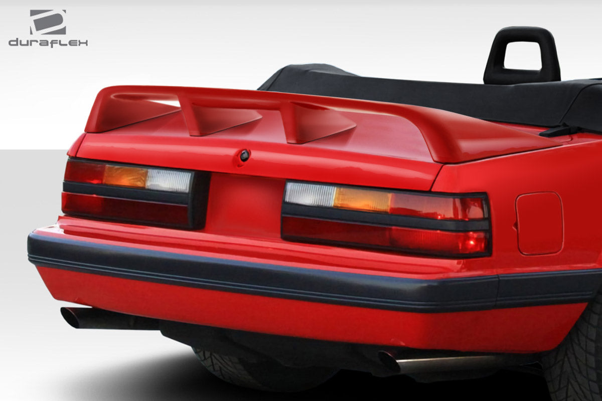 Extreme Dimensions Duraflex Cobra Wing Spoiler Compatible With 1979-1993 Ford Mustang - 1 Piece - 112878