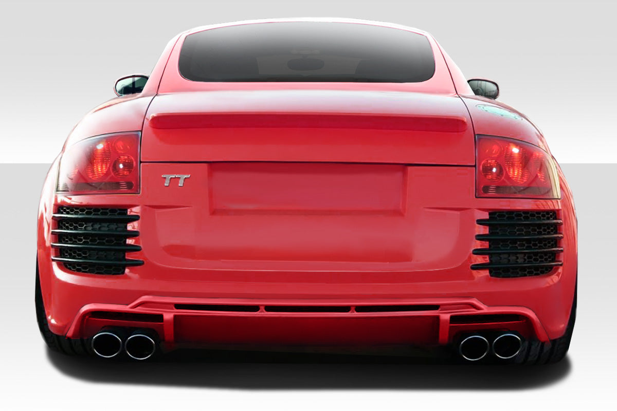 Extreme Dimensions Duraflex R8 Look Rear Bumper Cover Compatible With 2000-2006 Audi TT - 1 Piece - 112884