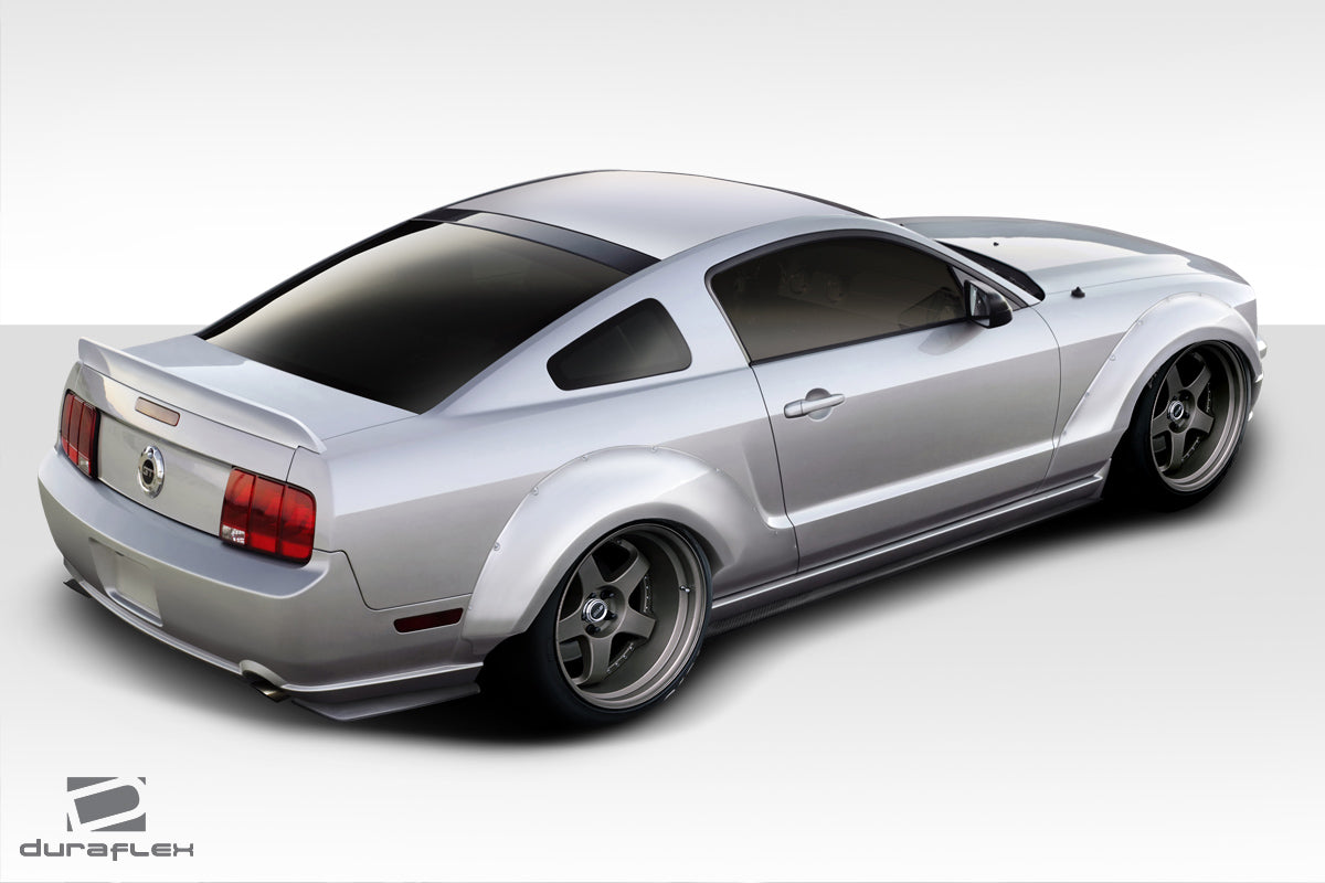 Extreme Dimensions Duraflex Circuit 75mm Wide Body Kit Compatible With 2005-2009 Ford Mustang - 4 Piece - 112888