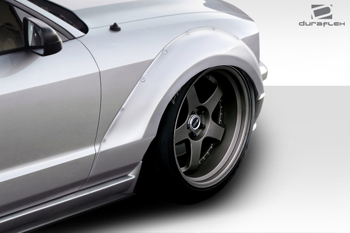 Extreme Dimensions Duraflex Circuit 75mm Wide Body Kit Compatible With 2005-2009 Ford Mustang - 4 Piece - 112888