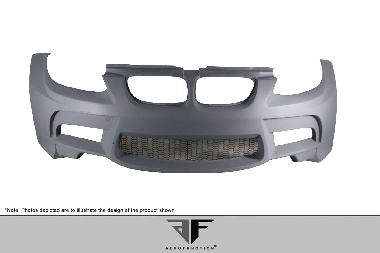Aero Function AF-5 Wide Body Front Bumper Cover Compatible With 2008-2013 BMW M3 - 1 Piece - 112889