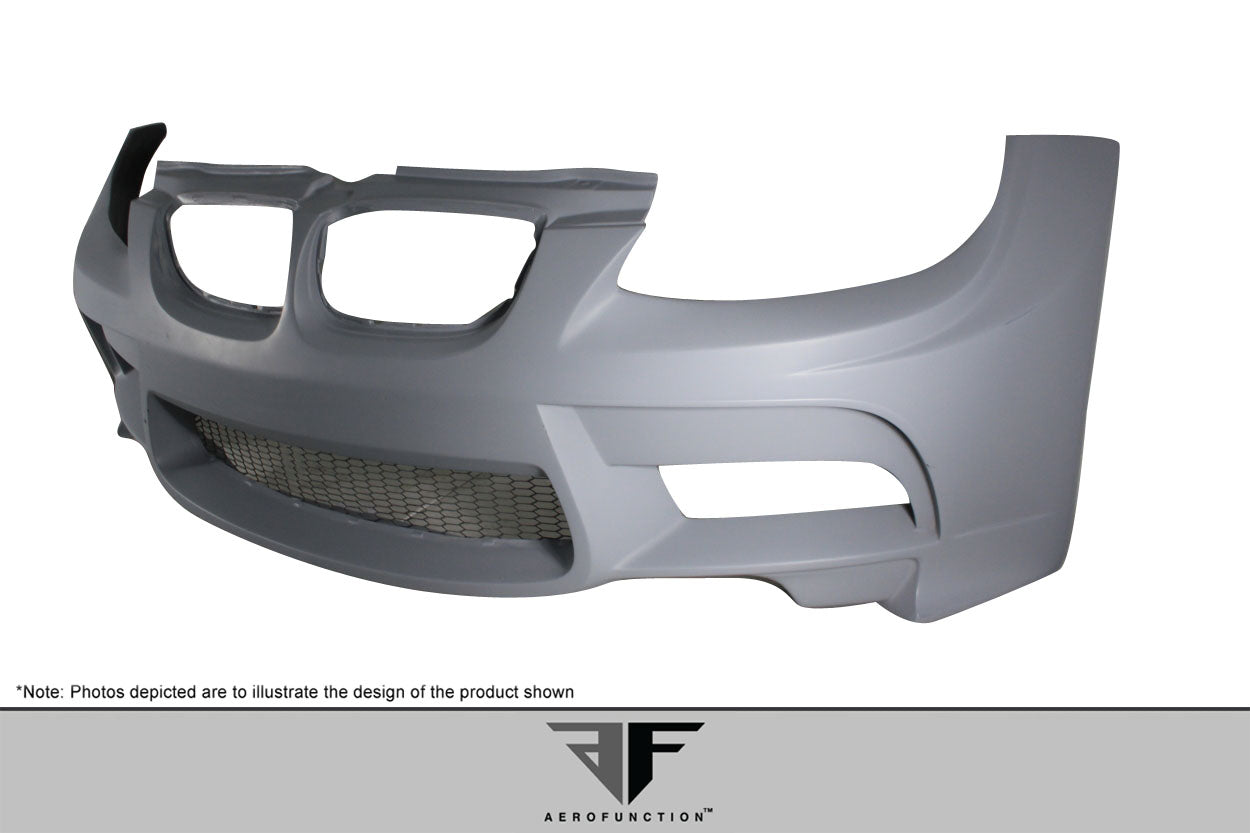 Aero Function AF-5 Wide Body Front Bumper Cover Compatible With 2008-2013 BMW M3 - 1 Piece - 112889