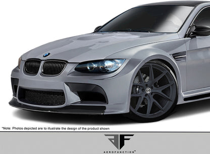 Aero Function AF-5 Wide Body Front Lip Spoiler Compatible With 2008-2013 BMW M3 - 1 Piece - 112890