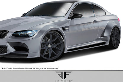 Aero Function AF-5 Wide Body Side Skirts Compatible With 2008-2013 BMW M3 - 2 Piece - 112891