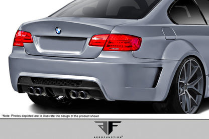 Aero Function AF-5 Wide Body Rear Bumper Cover Compatible With 2008-2013 BMW M3 - 1 Piece - 112892