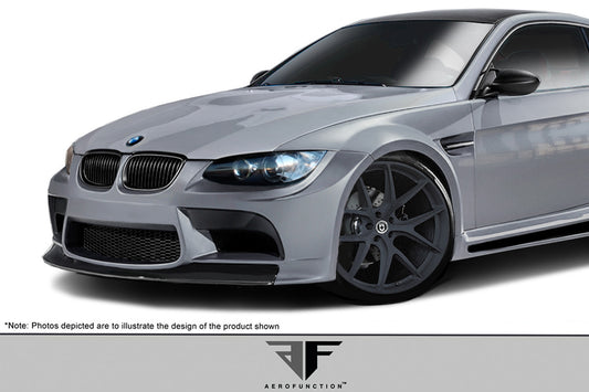 Aero Function AF-5 Wide Body Front Fenders Flares Compatible With 2008-2013 BMW M3 - 2 Piece - 112893