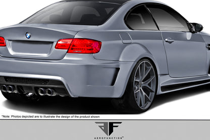 Aero Function AF-5 Wide Body Rear Fender Flares Compatible With 2008-2013 BMW M3 - 2 Piece - 112894