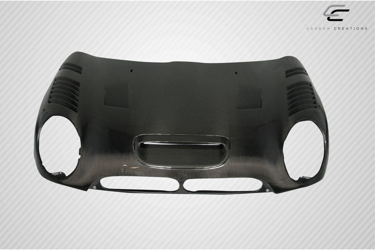 Carbon Creations Racer Hood Compatible With 2002-06 MINI Cooper 05-2008 Convertible R52 - 1 Piece - 112897