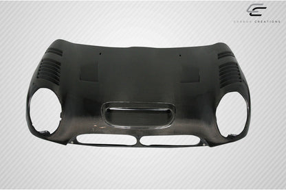 Carbon Creations Racer Hood Compatible With 2002-06 MINI Cooper 05-2008 Convertible R52 - 1 Piece - 112897