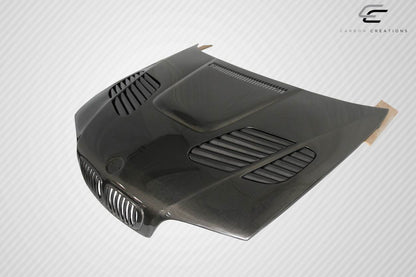 Carbon Creations GTR Hood Compatible With 1999-2003 BMW 3 Series E46 - 1 Piece - 112906