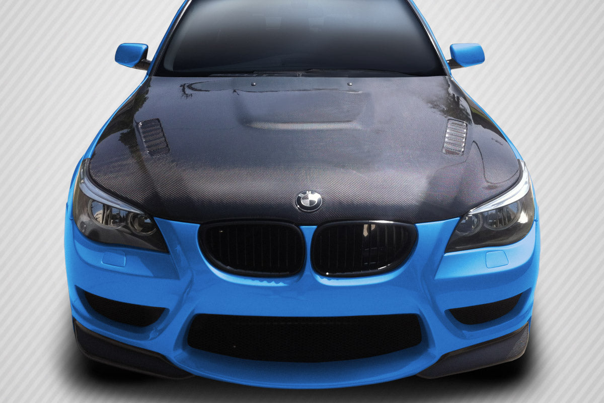 Carbon Creations AF1 Hood Compatible With 2004-2010 BMW 5 Series - 1 Piece - 112909