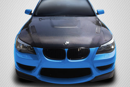 Carbon Creations AF1 Hood Compatible With 2004-2010 BMW 5 Series - 1 Piece - 112909