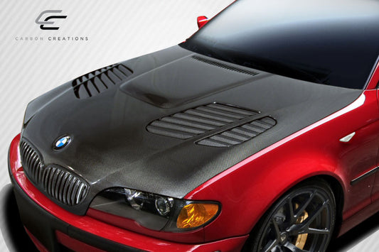 Carbon Creations GTR Hood Compatible With 2004-2006 BMW 3 Series - 1 Piece - 112916