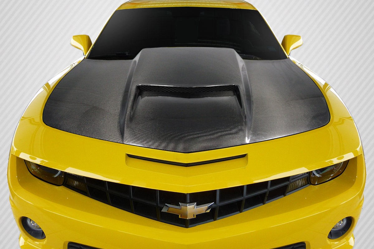 Carbon Creations Viper Hood Compatible With 2010-2015 Chevrolet Camaro - 1 Piece - 112919