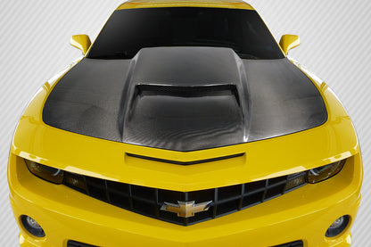Carbon Creations Viper Hood Compatible With 2010-2015 Chevrolet Camaro - 1 Piece - 112919