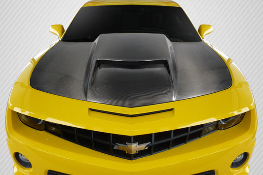 Carbon Creations Viper Hood Compatible With 2010-2015 Chevrolet Camaro - 1 Piece - 112919