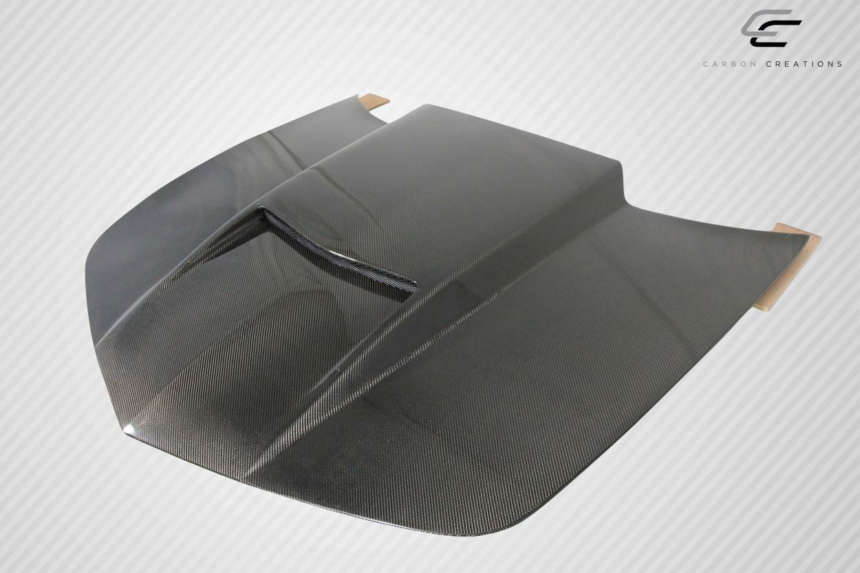 Carbon Creations Viper Hood Compatible With 2010-2015 Chevrolet Camaro - 1 Piece - 112919