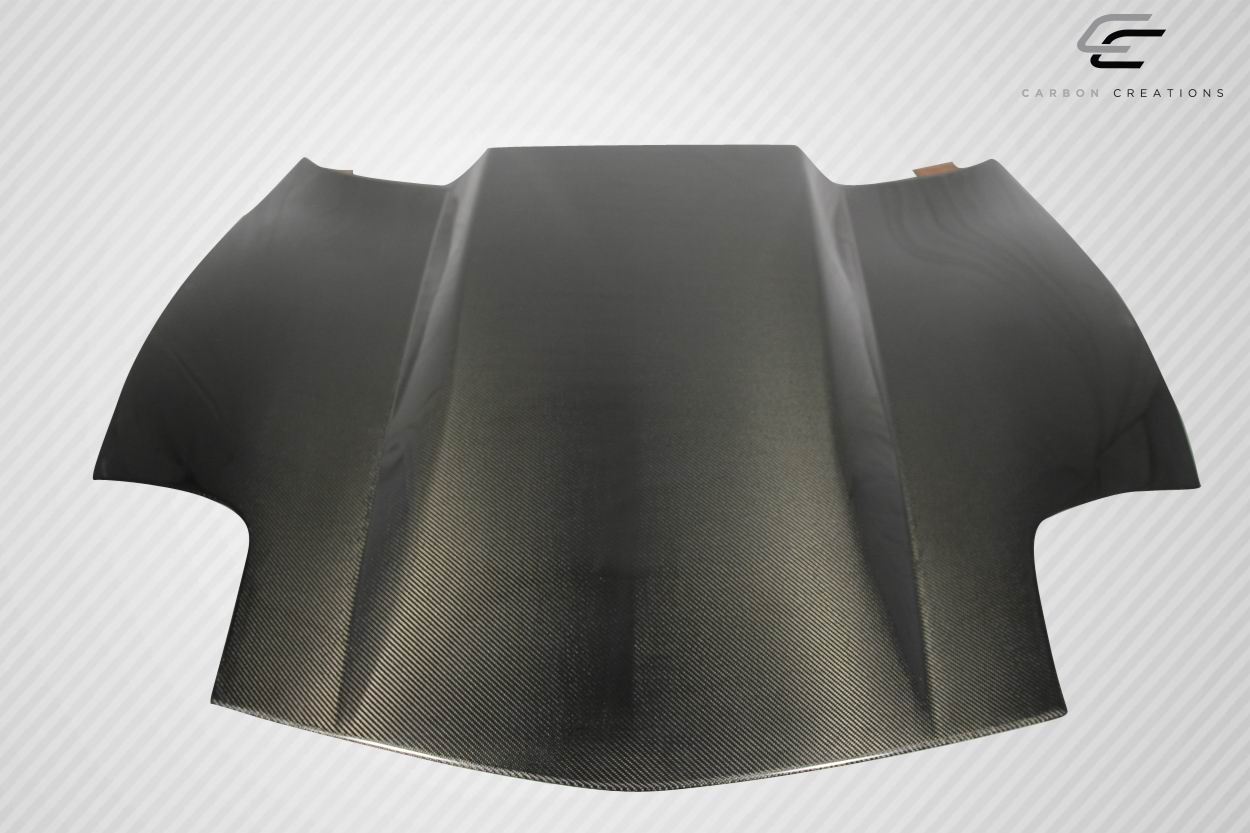 Carbon Creations Cowl Hood Compatible With 1997-2004 Chevrolet Corvette - 1 Piece - 112920