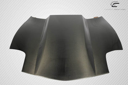 Carbon Creations Cowl Hood Compatible With 1997-2004 Chevrolet Corvette - 1 Piece - 112920
