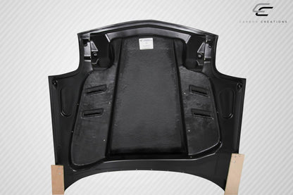 Carbon Creations DriTech H Design Hood Compatible With 1997-2004 Chevrolet Corvette - 1 Piece - 112922