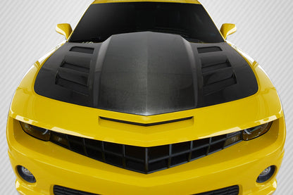 Carbon Creations AM-S Hood Compatible With 2010-2015 Chevrolet Camaro - 1 Piece - 112926