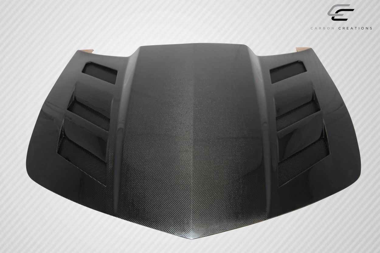 Carbon Creations AM-S Hood Compatible With 2010-2015 Chevrolet Camaro - 1 Piece - 112926