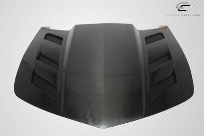 Carbon Creations AM-S Hood Compatible With 2010-2015 Chevrolet Camaro - 1 Piece - 112926