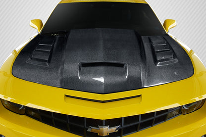 Carbon Creations TS-2 Hood Compatible With 2010-2015 Chevrolet Camaro - 1 Piece - 112927