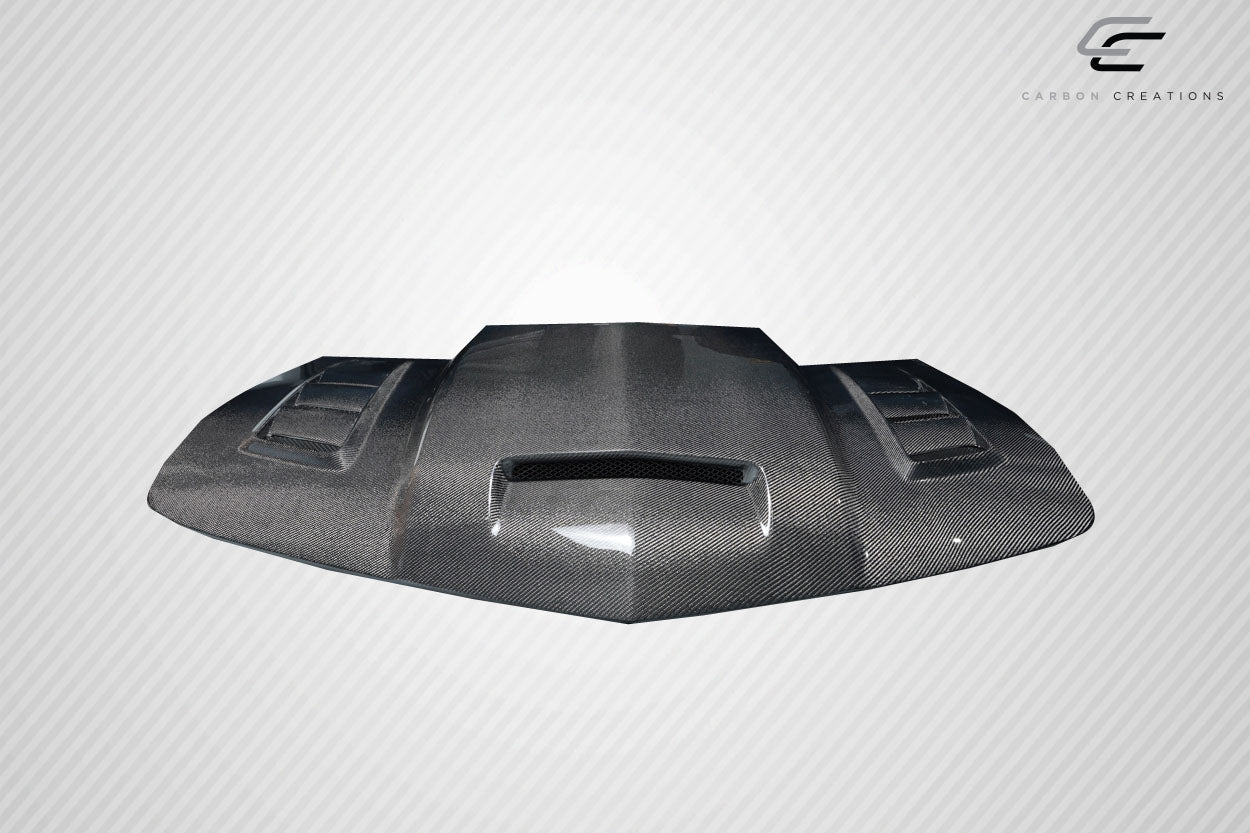 Carbon Creations TS-2 Hood Compatible With 2010-2015 Chevrolet Camaro - 1 Piece - 112927