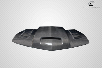Carbon Creations TS-2 Hood Compatible With 2010-2015 Chevrolet Camaro - 1 Piece - 112927
