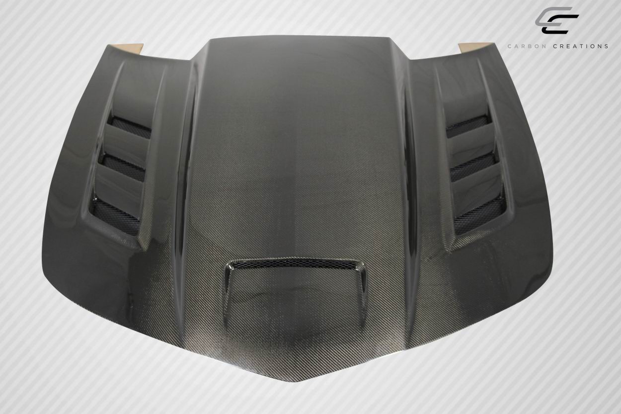 Carbon Creations TS-2 Hood Compatible With 2010-2015 Chevrolet Camaro - 1 Piece - 112927