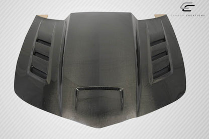 Carbon Creations TS-2 Hood Compatible With 2010-2015 Chevrolet Camaro - 1 Piece - 112927