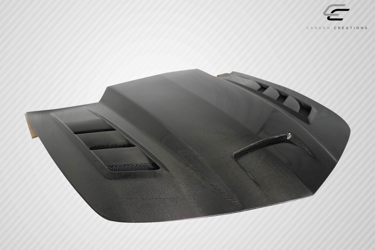Carbon Creations TS-2 Hood Compatible With 2010-2015 Chevrolet Camaro - 1 Piece - 112927