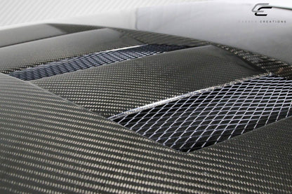 Carbon Creations AM-S Hood Compatible With 2012-2017 Hyundai Veloster - 1 Piece - 112952