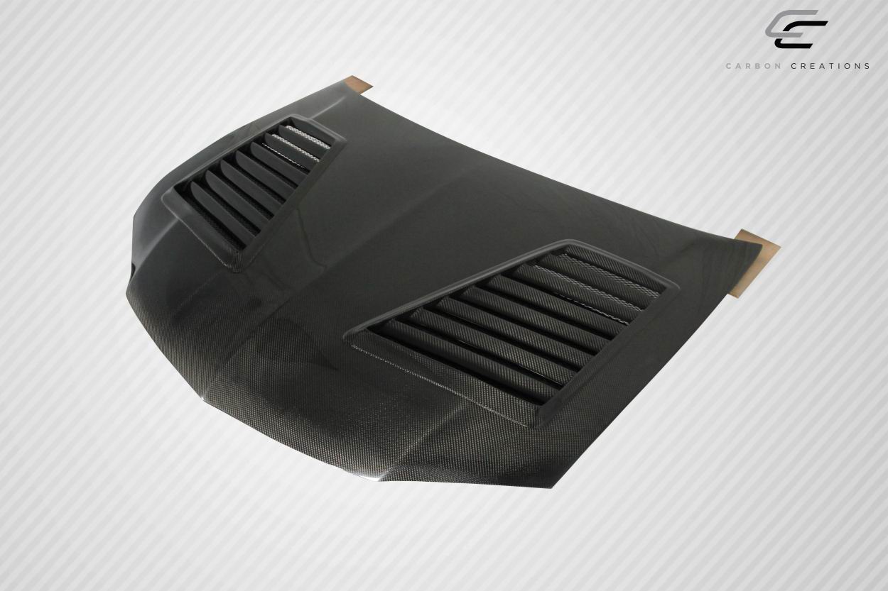 Carbon Creations Track Hood Compatible With 2003-2006 Mitsubishi Evolution - 1 Piece - 112953