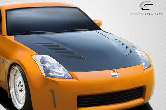 Carbon Creations TS-2 Hood Compatible With 2003-2006 Nissan 350Z - 1 Piece - 112957