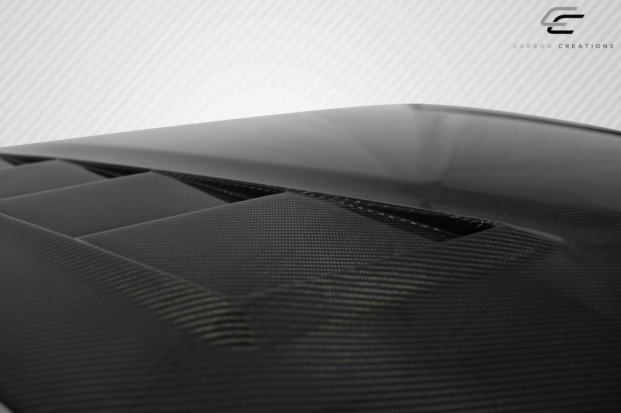 Carbon Creations TS-3 Hood Compatible With 2003-2008 Nissan 350Z - 1 Piece - 112958