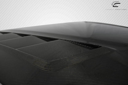 Carbon Creations TS-3 Hood Compatible With 2003-2008 Nissan 350Z - 1 Piece - 112958