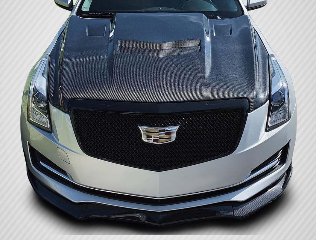 Carbon Creations AC-1 Hood Compatible With 2012-2019 Cadillac ATS - 1 Piece - 112972
