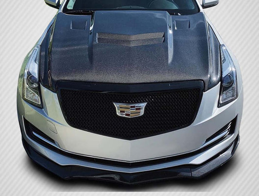Carbon Creations AC-1 Hood Compatible With 2012-2019 Cadillac ATS - 1 Piece - 112972