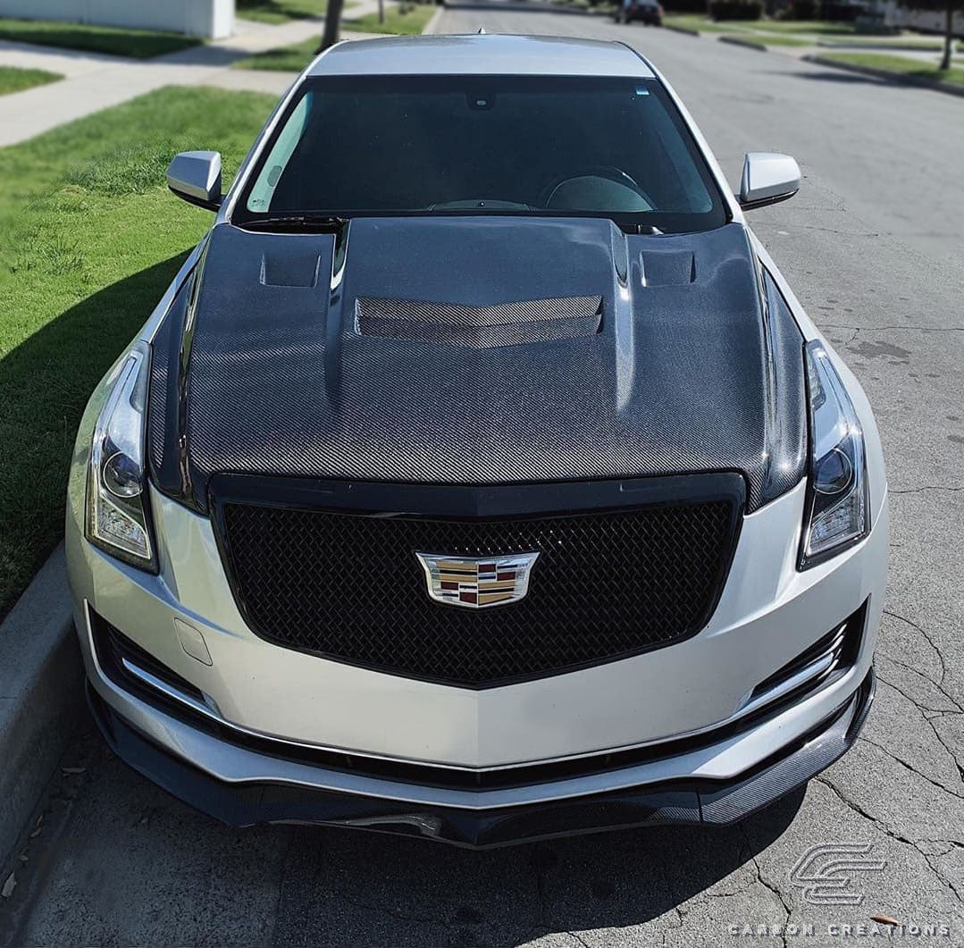 Carbon Creations AC-1 Hood Compatible With 2012-2019 Cadillac ATS - 1 Piece - 112972