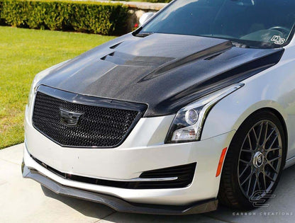 Carbon Creations AC-1 Hood Compatible With 2012-2019 Cadillac ATS - 1 Piece - 112972