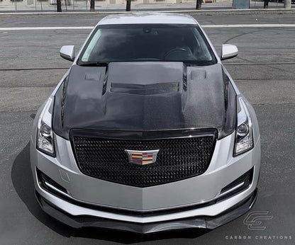 Carbon Creations AC-1 Hood Compatible With 2012-2019 Cadillac ATS - 1 Piece - 112972