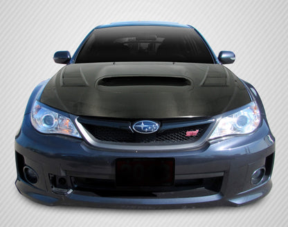 Carbon Creations TS-1 Hood Compatible With 2008-2014 Subaru Impreza - 1 Piece - 112973